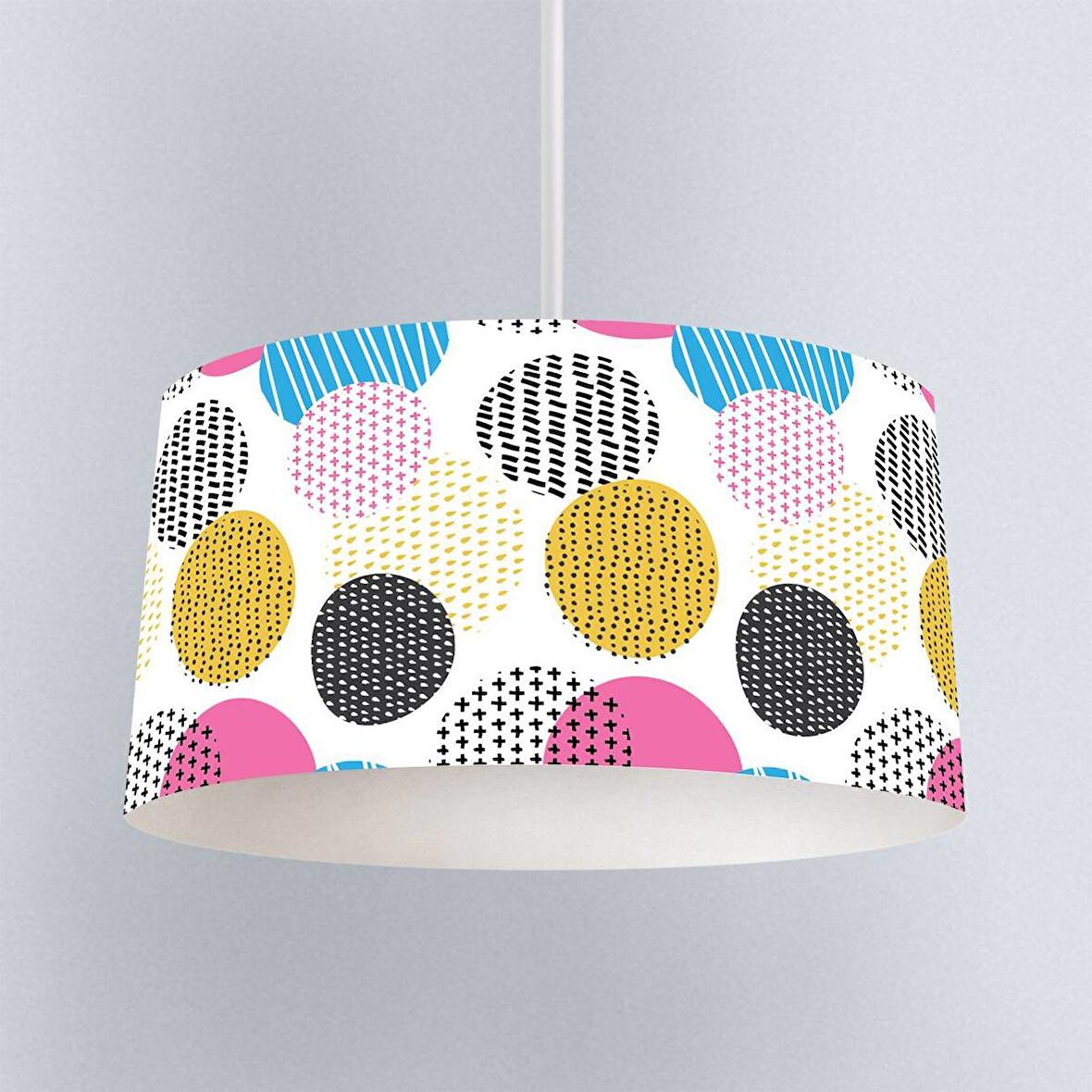 Çocuk Odası Dijital Baskılı Sarkıt Avize Model 140