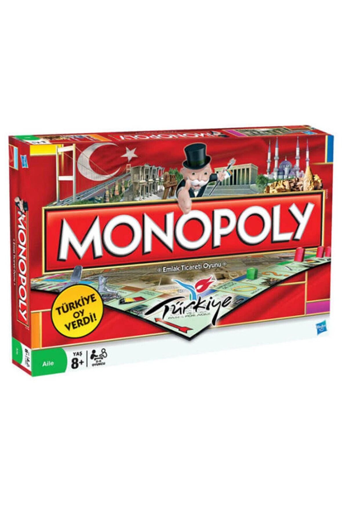 Monopoly Türkiye Kutu Oyunları Yılbaşı Oyunları Aile Oyunları Monopoly Türkiye Emlak Ticaret Oyunu