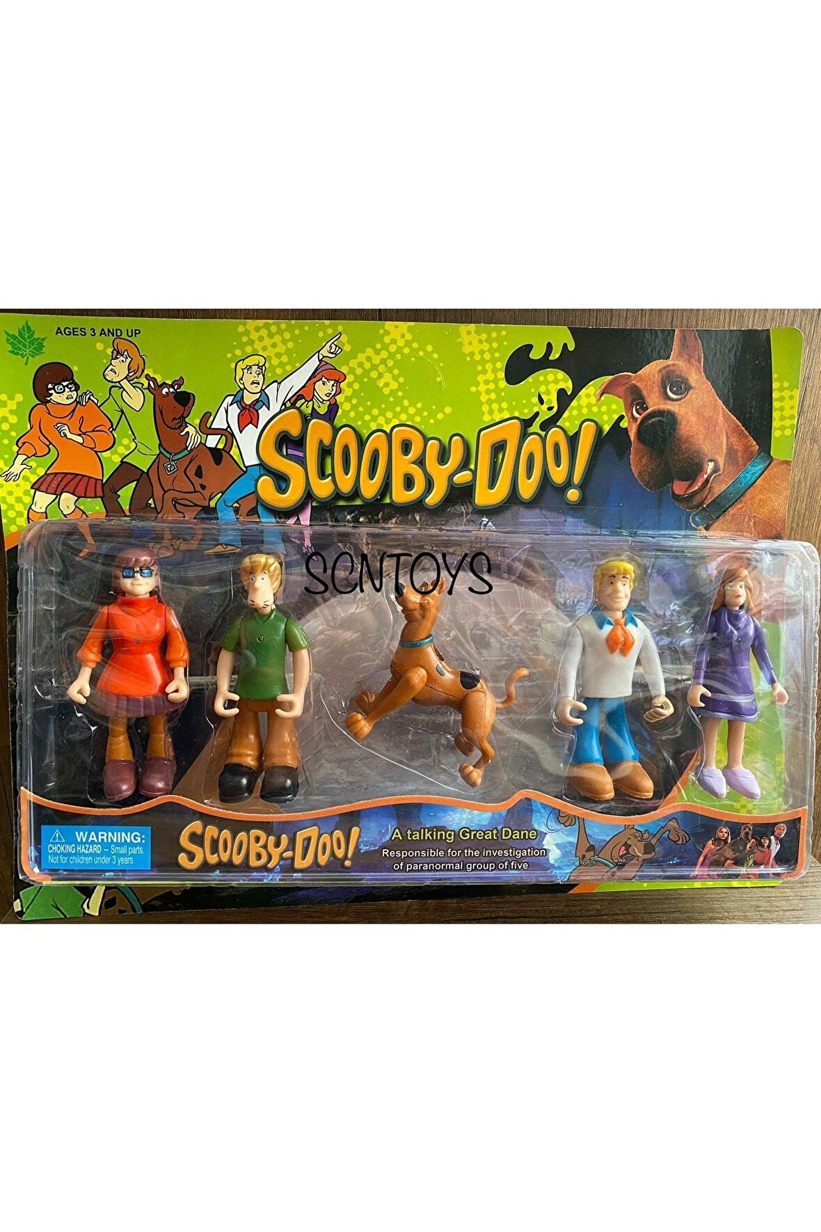 Oyuncak Scooby Doo Figürleri Shaggy Rogers Fred Jones Velma Dinkley Daphne Blake Figürleri