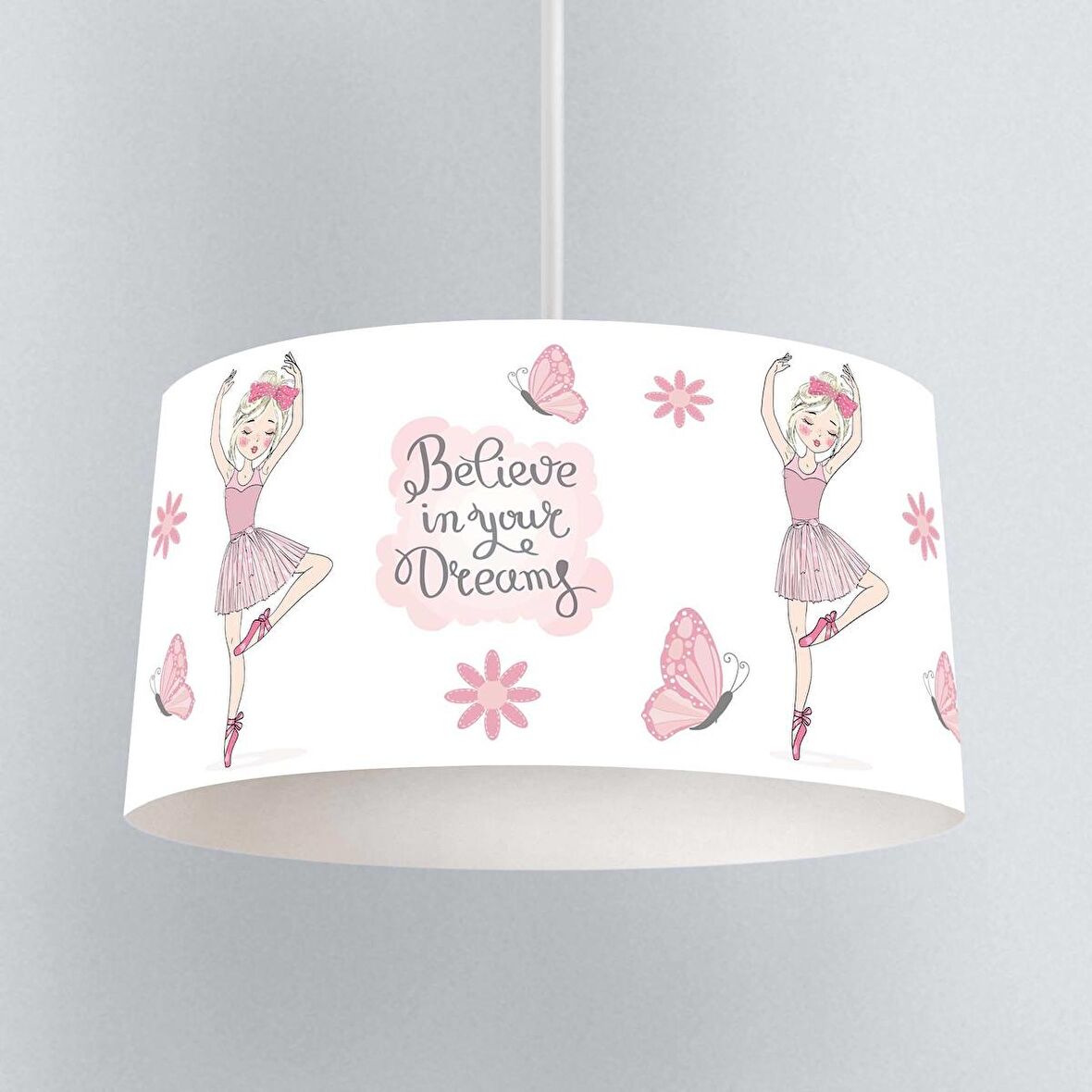 Çocuk Odası Dijital Baskılı Sarkıt Avize Model 155