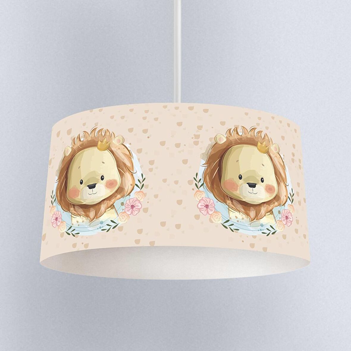 Çocuk Odası Dijital Baskılı Sarkıt Avize Model 162