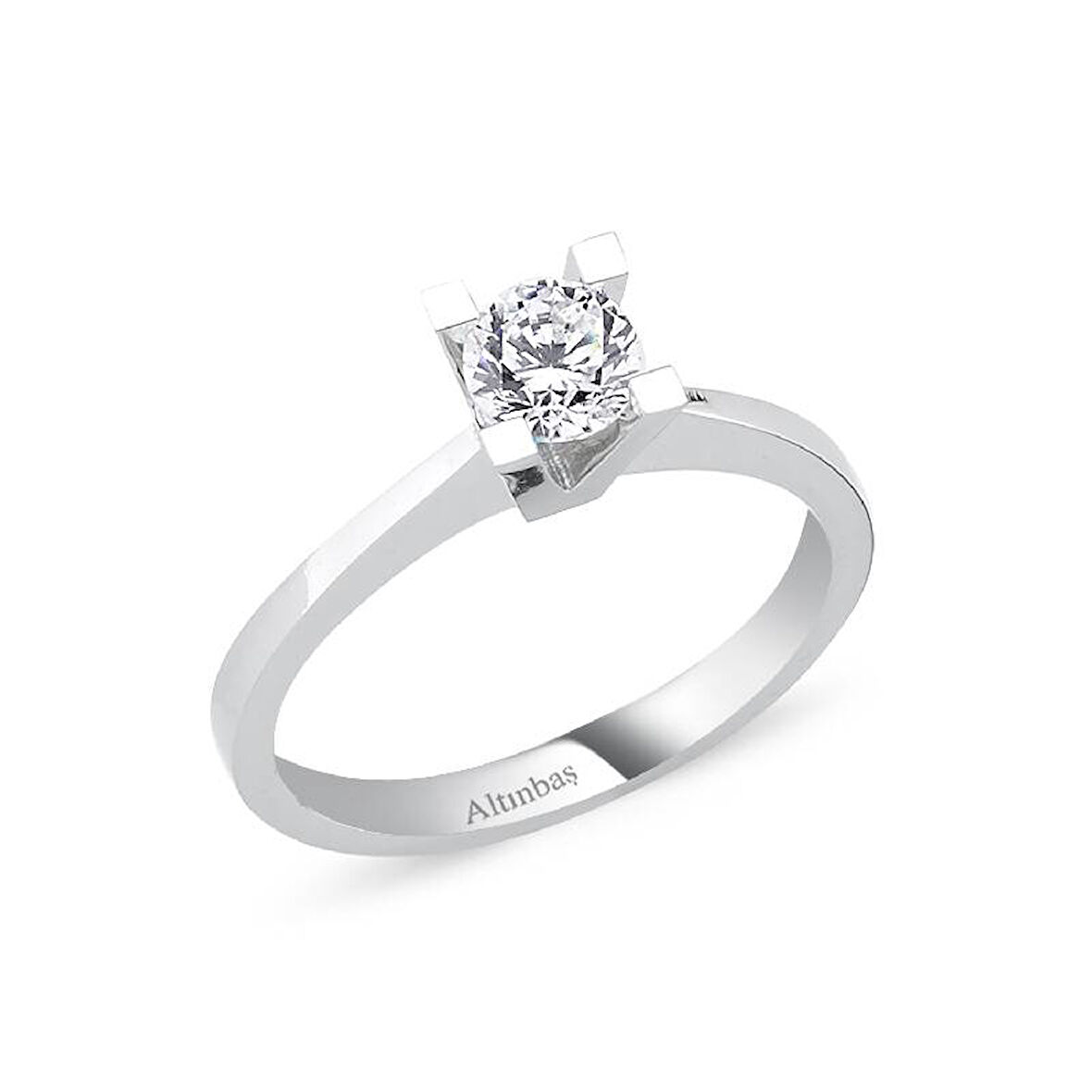 Altın Tektaş Yüzük