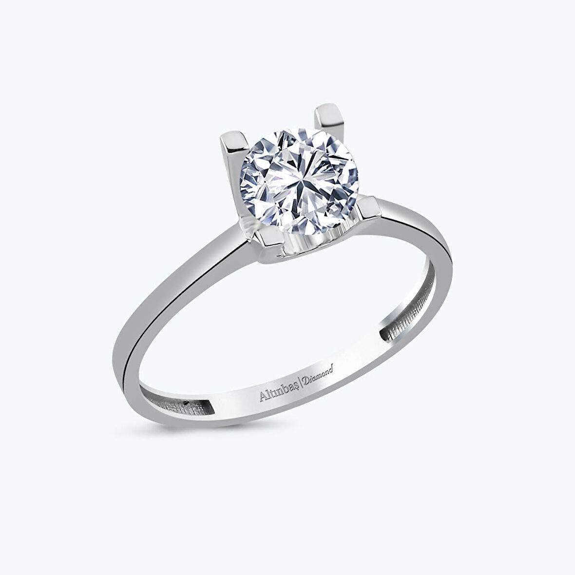 Altın Tektaş Yüzük