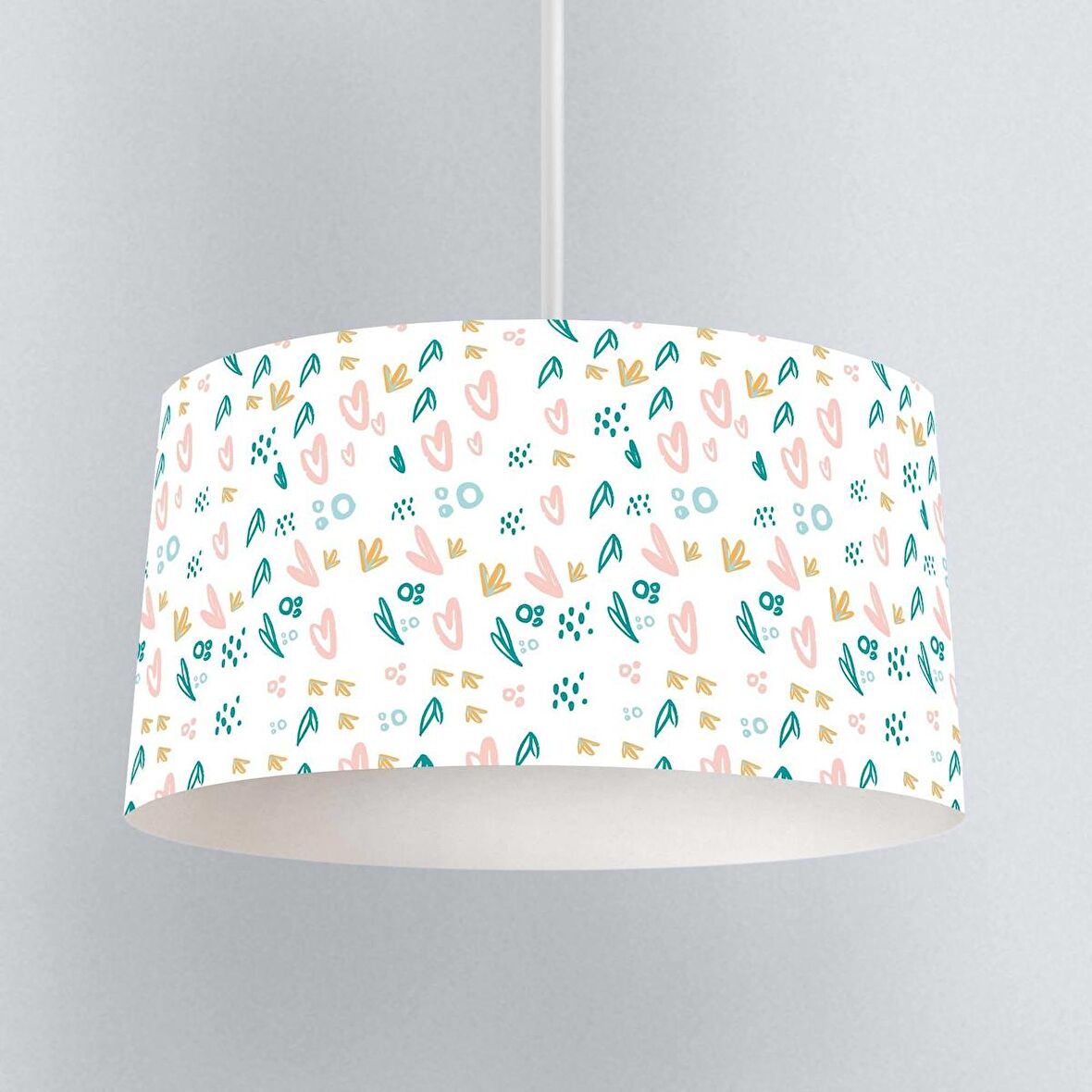 Çocuk Odası Dijital Baskılı Sarkıt Avize Model 178