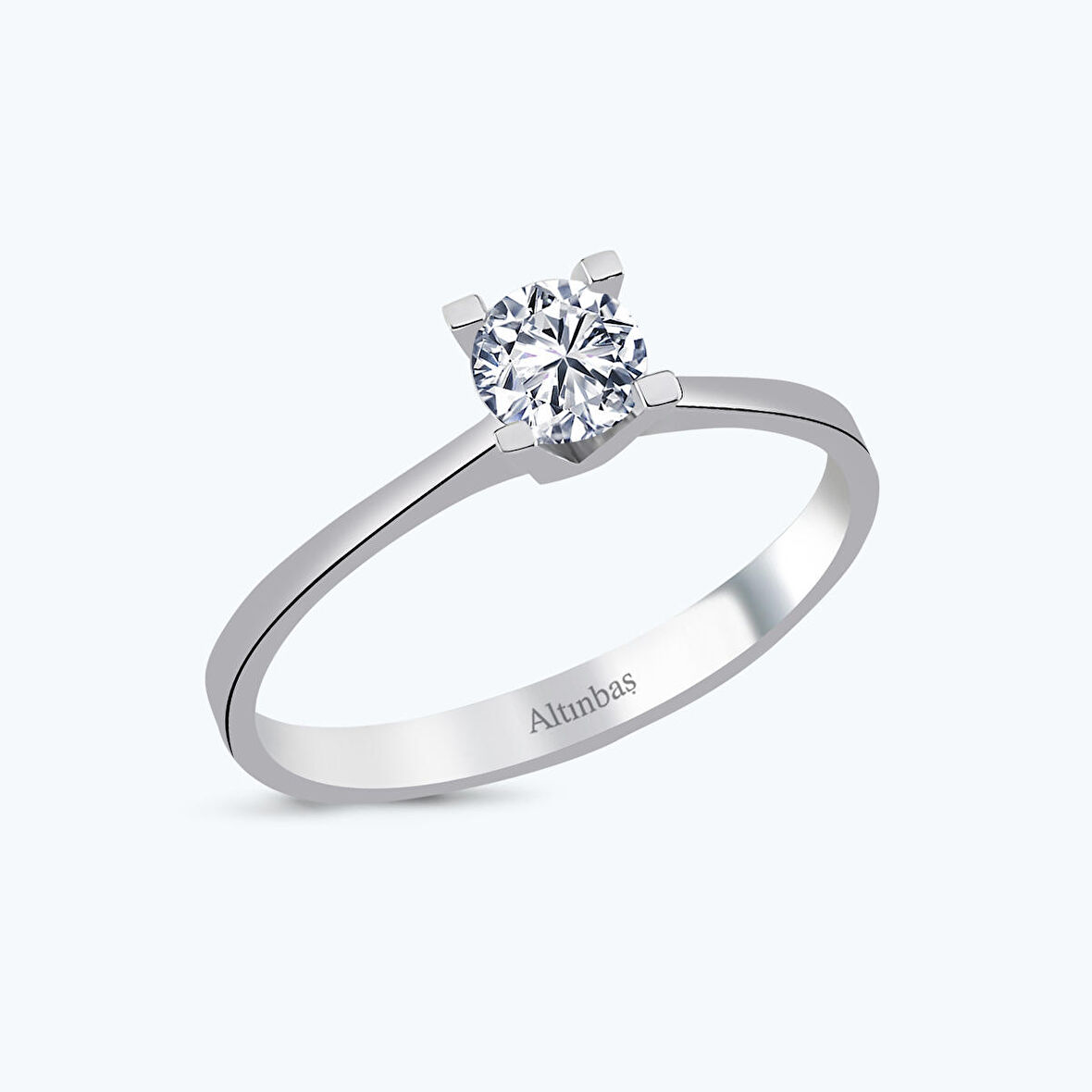 Altın Tektaş Yüzük