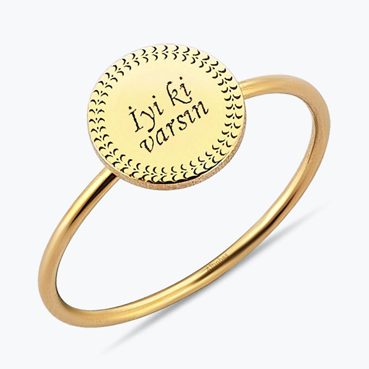 Altınbaş Life İyi Ki Varsın Yüzük