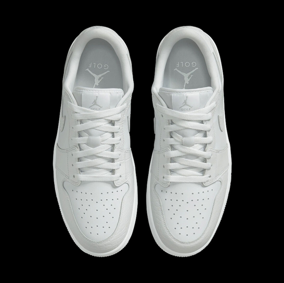 Nike Air Jordan 1 Low Golf White Crocodile DD9315-110