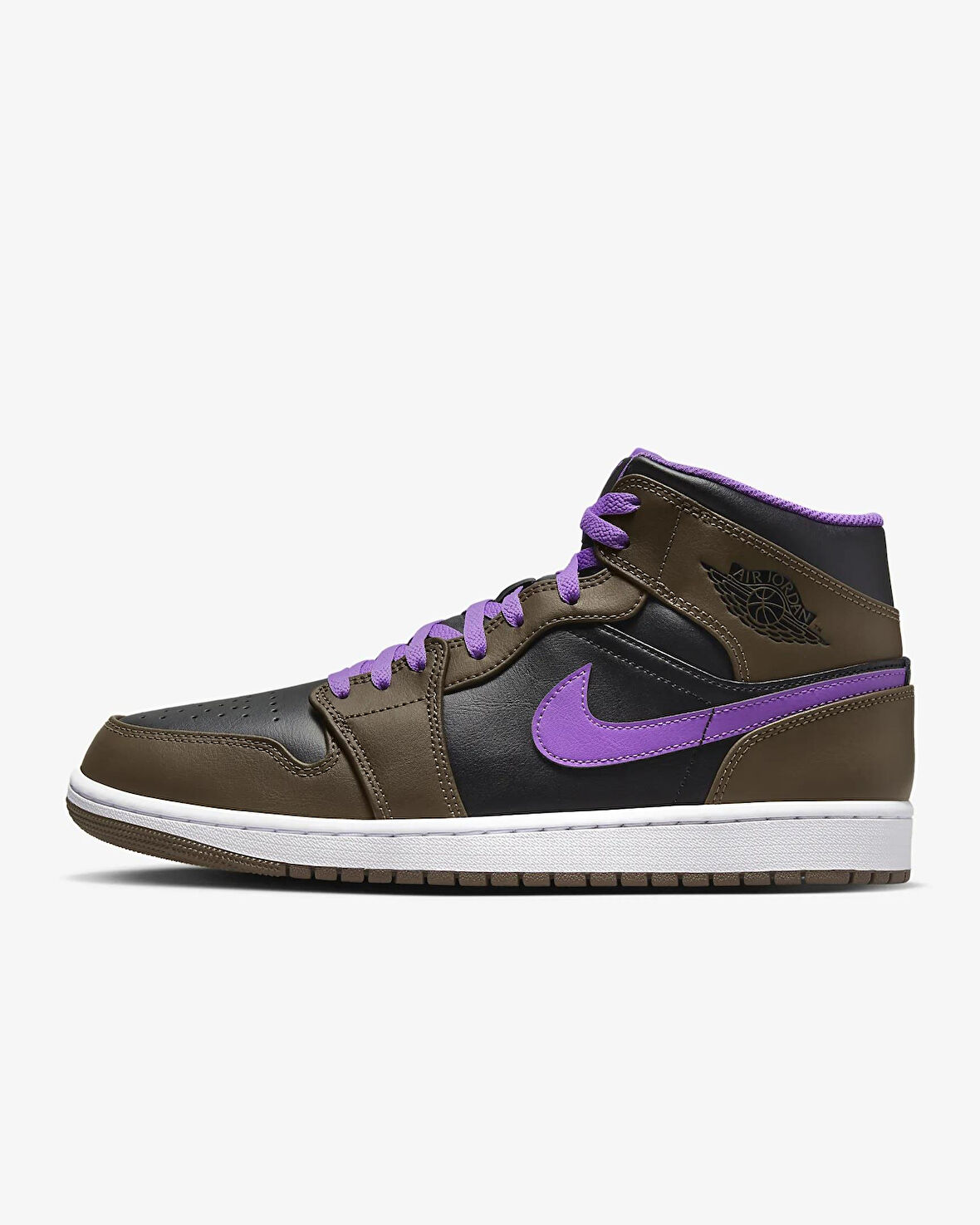 Air Jordan 1 Mid Erkek Basketbol Ayakkabısı-DQ8426-215