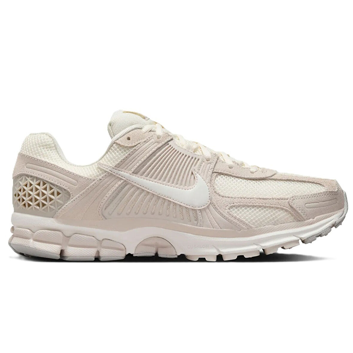 Nike Bowerman Zoom Vomero 5 Running Shoes Hakiki Deri Reflektörlü Erkek Koşu Yürüyüş Ayakkabısı Bej