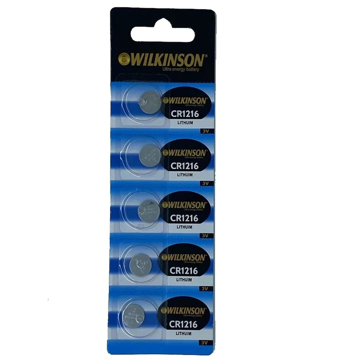 Wılkınson 1216 3v Lityum Düğme Pil 5'li Paket