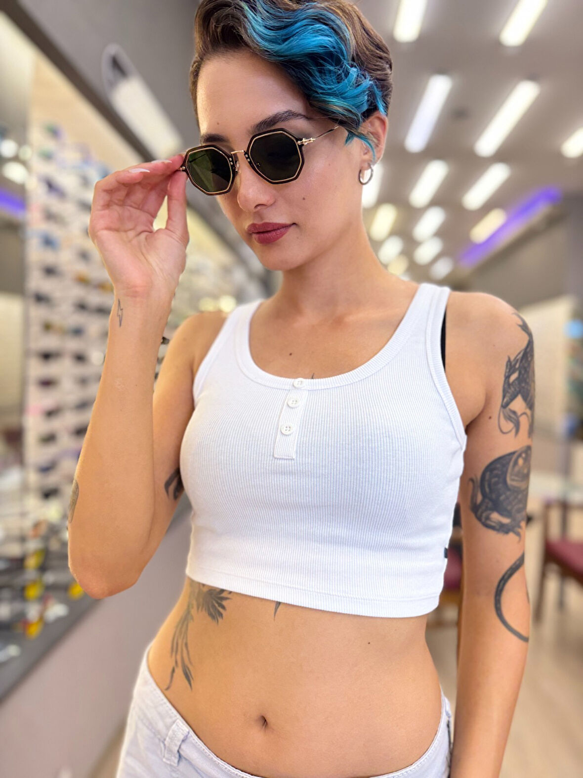 001 MyConcept C05 45 Olivier Philippe Güneş Gözlüğü