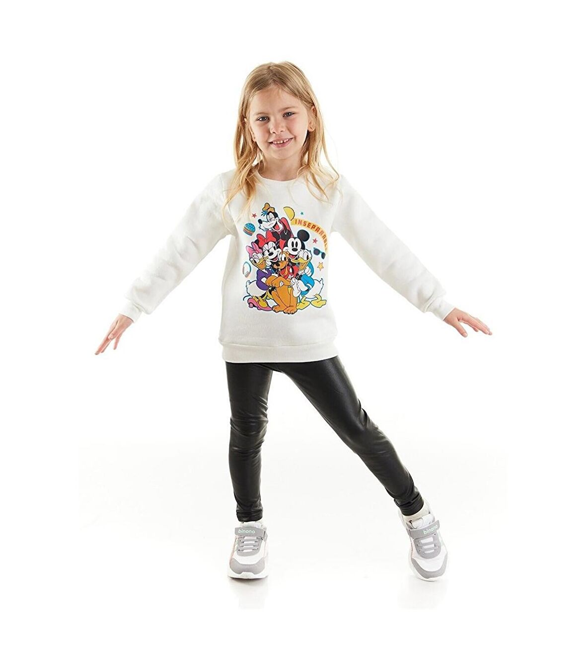 MINNIE MOUSE Lisanslı Kız Çocuk Sweatshirt 20170