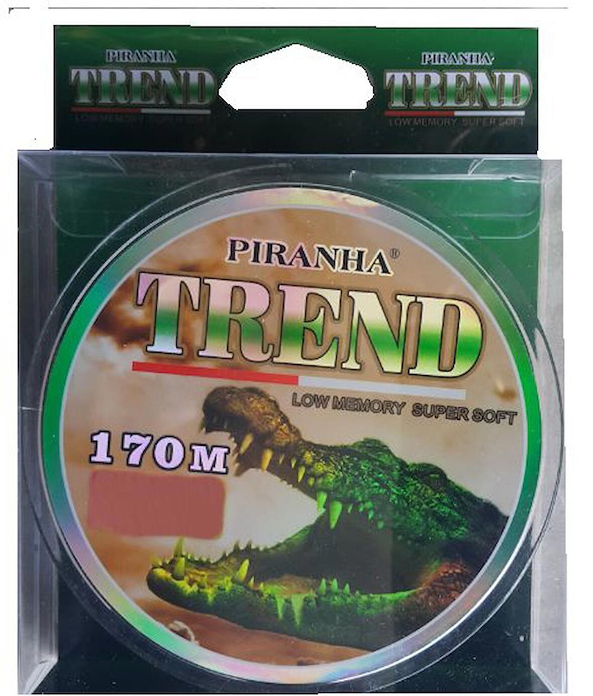 0.40 TREND PIRHANA 170 METRE AÇIK YEŞİL MİSİNA -16.90.KG