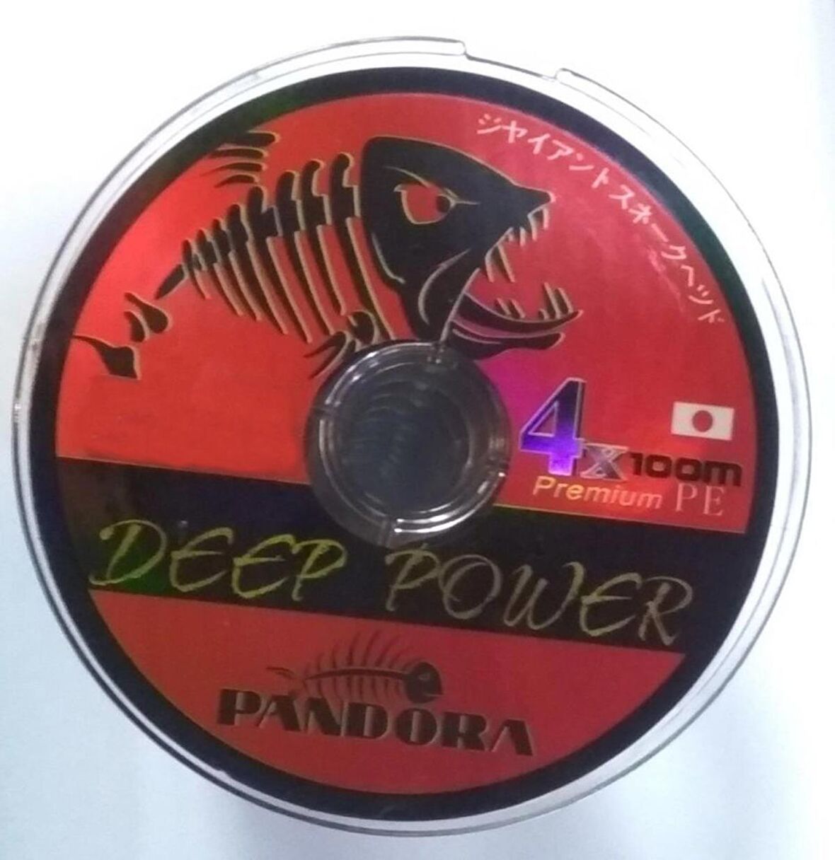 PANDORA DEEP POWER 4X 100m İP MİSİNA DİA.0.31mm Test: 25.0 KG