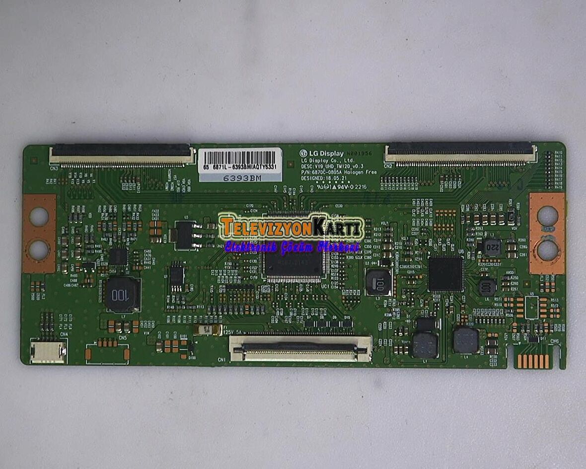 6871L-6393B , 6870C-0805A , V19_UHD_TM120_V0.3 , AXEN AX65FIL240-0246 , T-CON BOARD