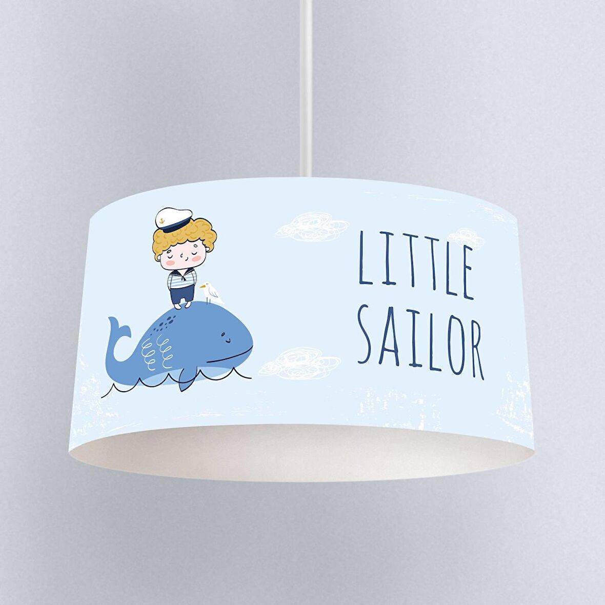 Çocuk Odası Dijital Baskılı Sarkıt Avize Model 221