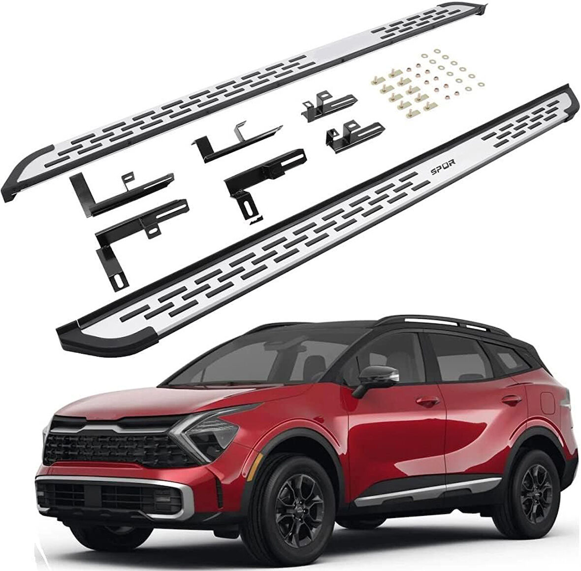 Kia Sportage Yan Basamak Kromlu Model 2022+ Sonrası Uyumlu