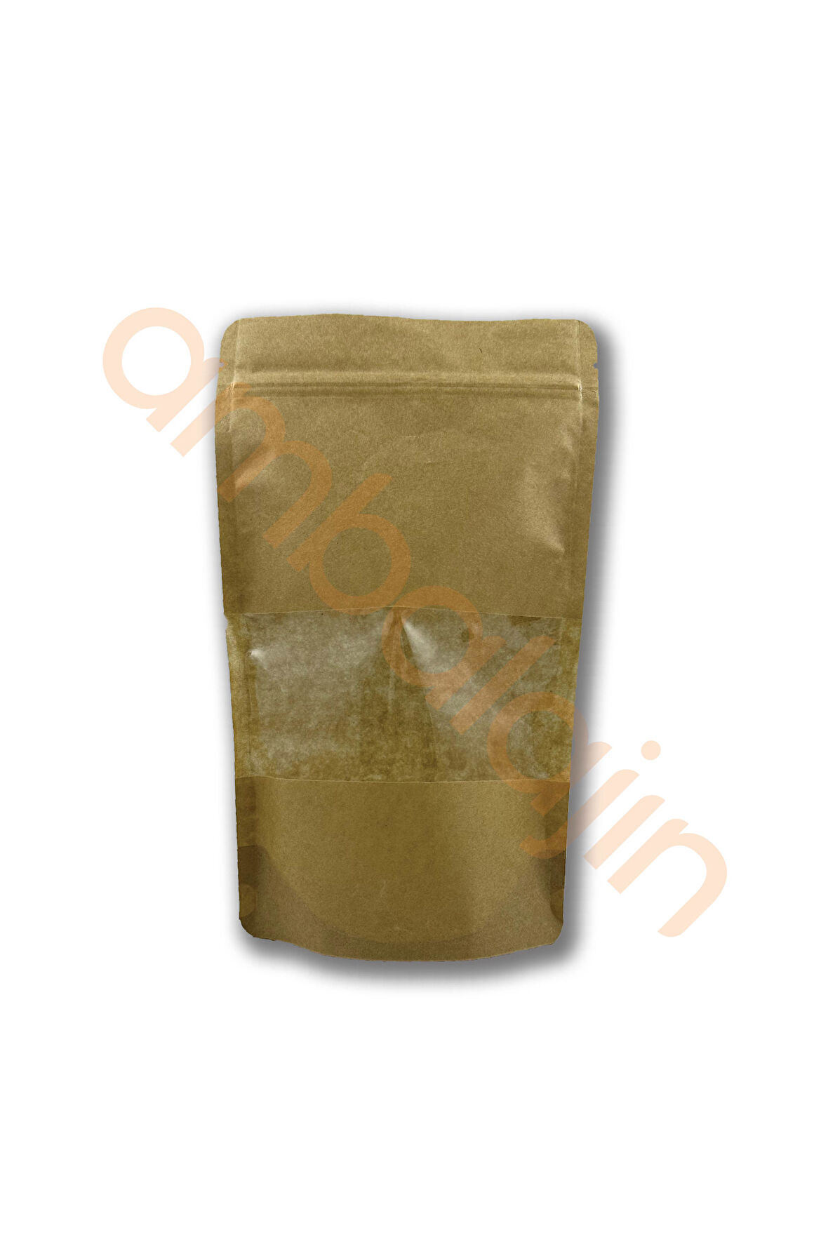 16x27 - Kraft Pencereli Doypack