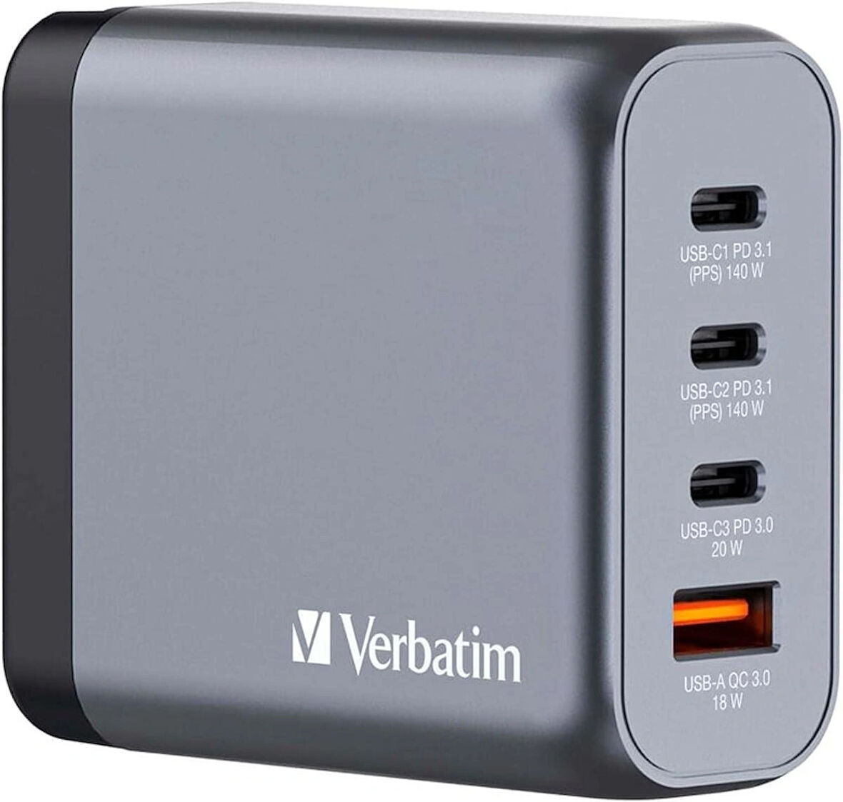 VERBATIM 32203 - V GNC-140 GaN Charger 140W