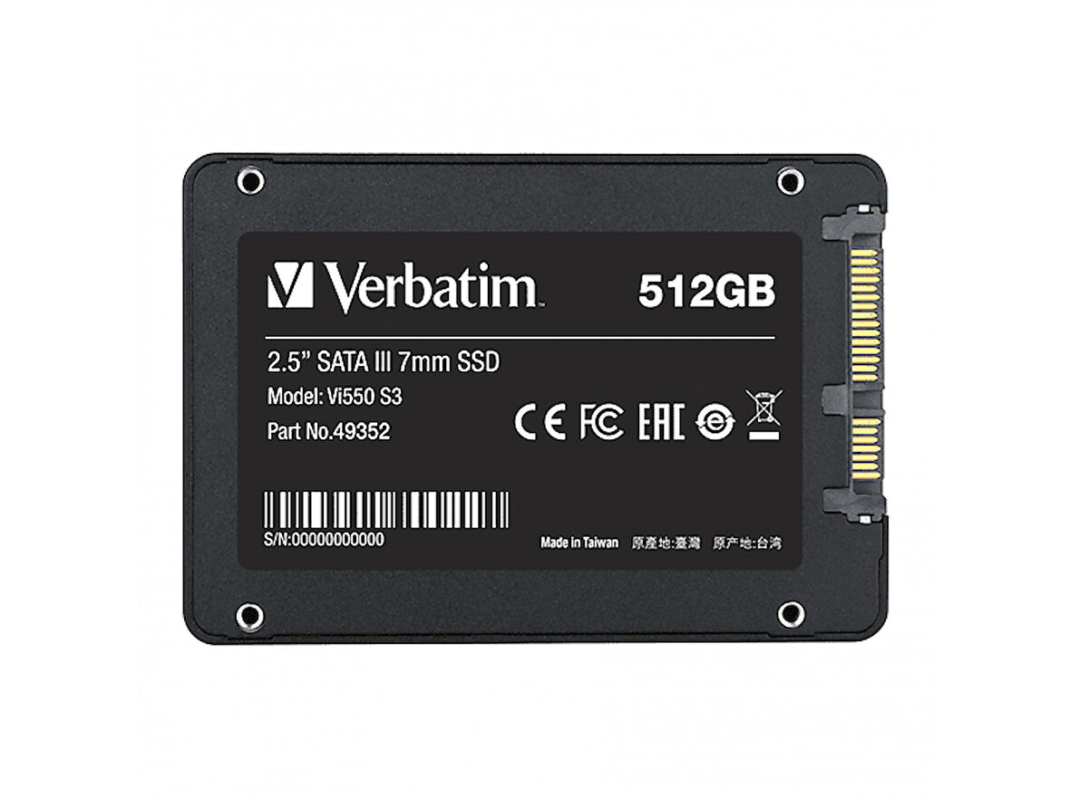 VI550 S3 512GB 520MB-500MB/SN Sata-3 2.5' Dahili SSD Siyah