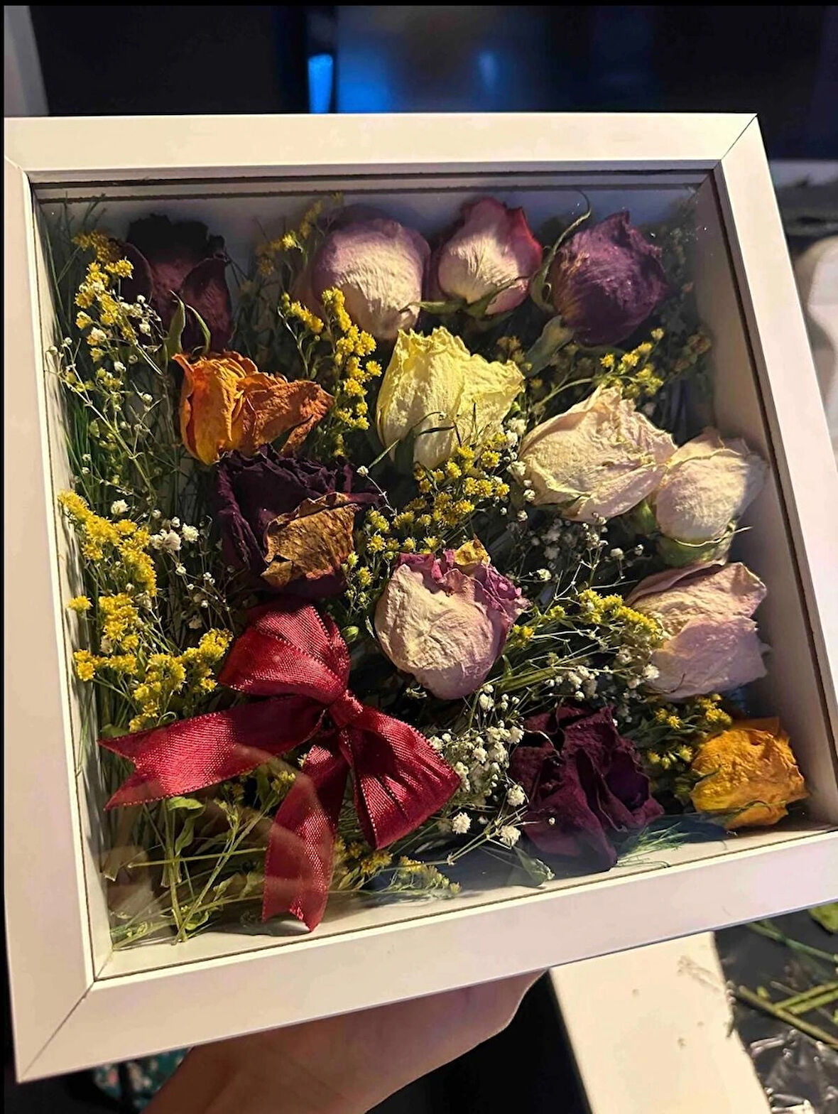 Anı ve hatıra çerçevesi 25 x 25 cm 