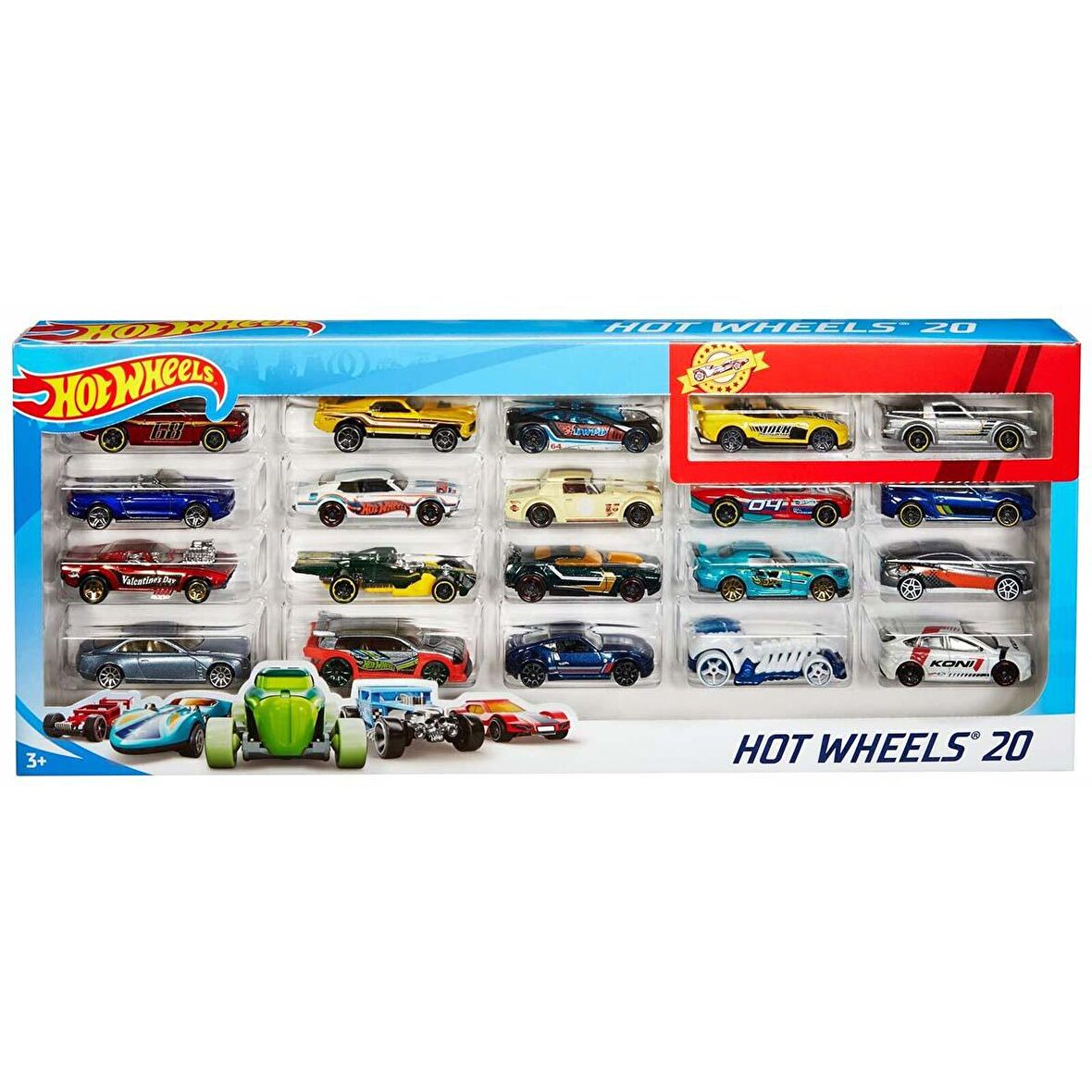 Hot Wheels 20'li Araba Seti