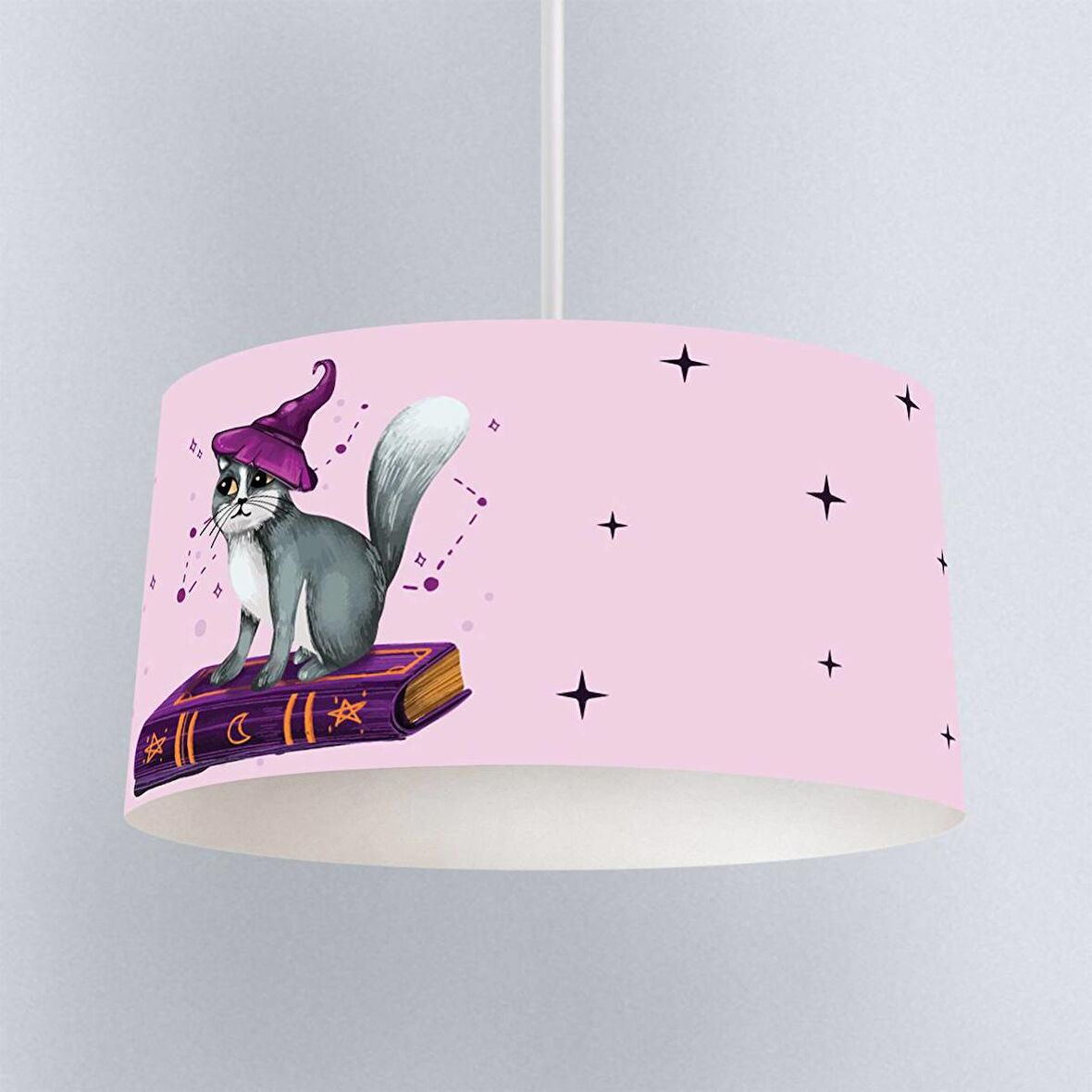 Çocuk Odası Dijital Baskılı Sarkıt Avize Model 281