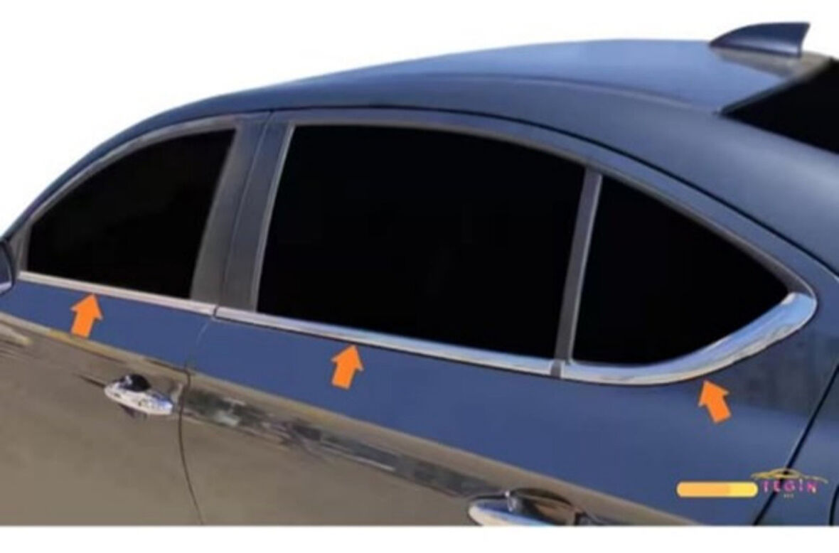 Honda City Krom Cam Çıtası 2021+ sonrası