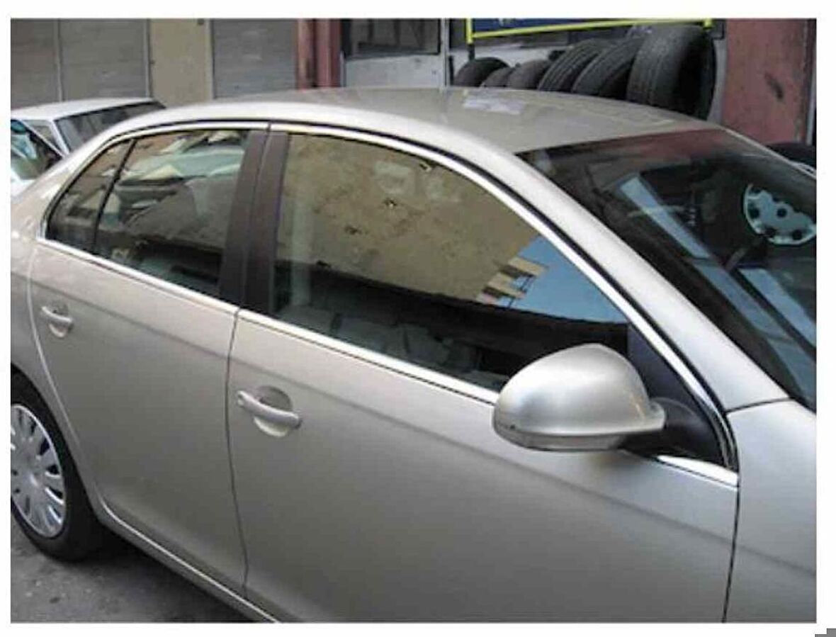 Vw Jetta Cam Çerçeve Çıtası Nikelajı Komple 2005-2010 Arası