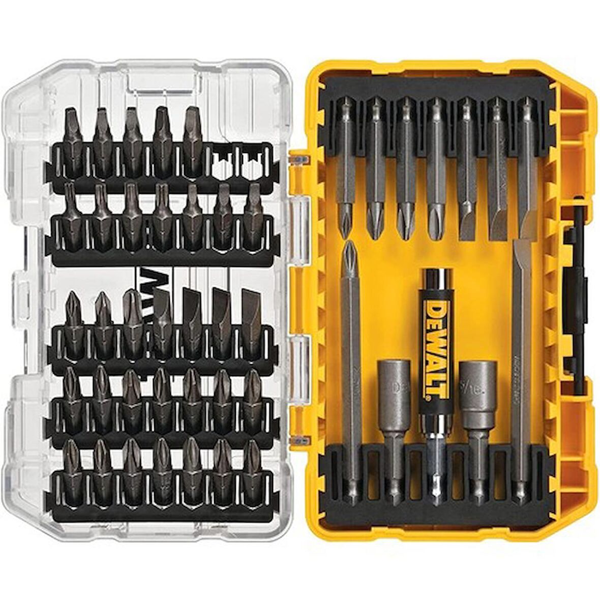 DEWALT Tornavida Uç Seti Sert Kılıflı 45 Parça (DW2166)