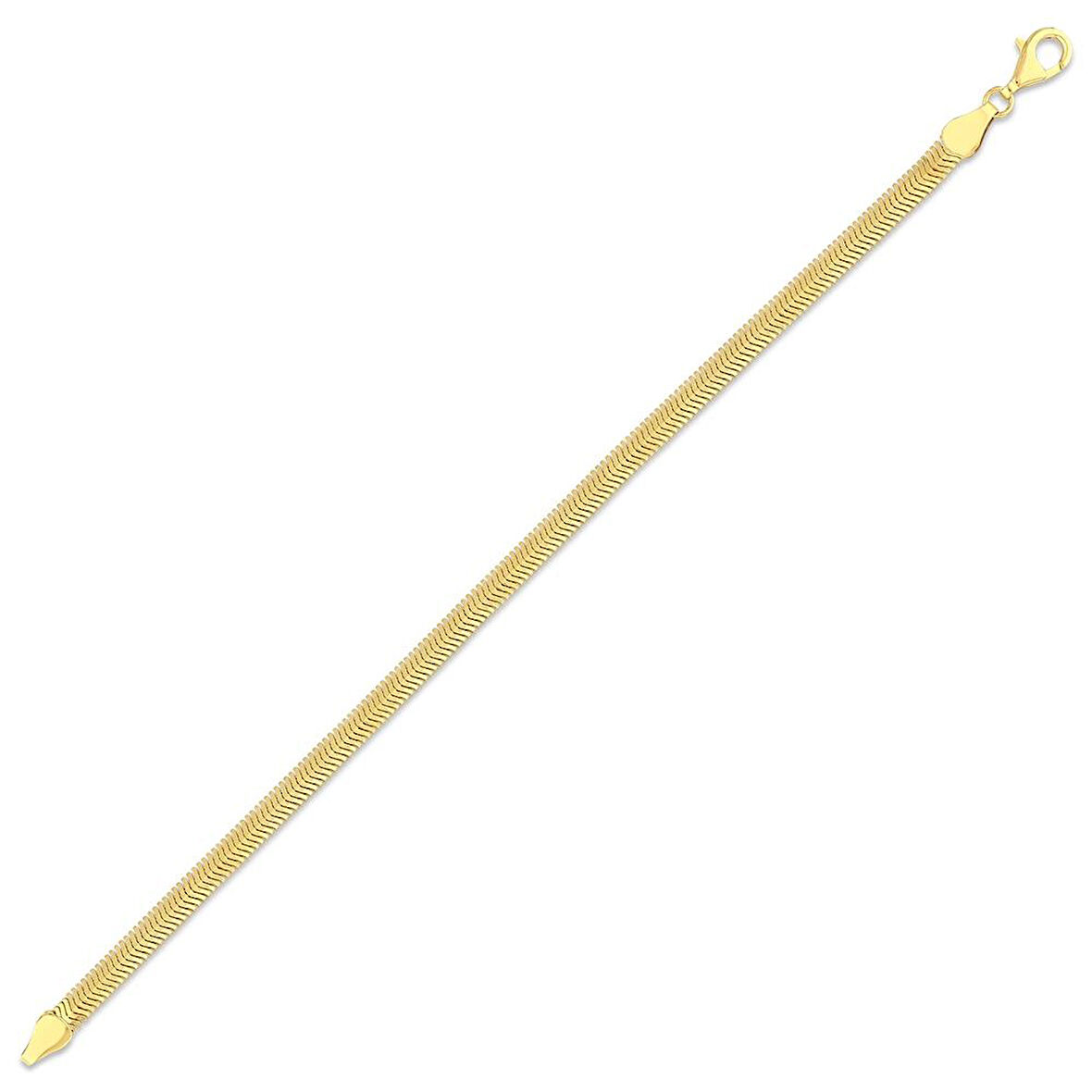 Balık Sırtı Altın Bileklik - 14K - 6.22gr