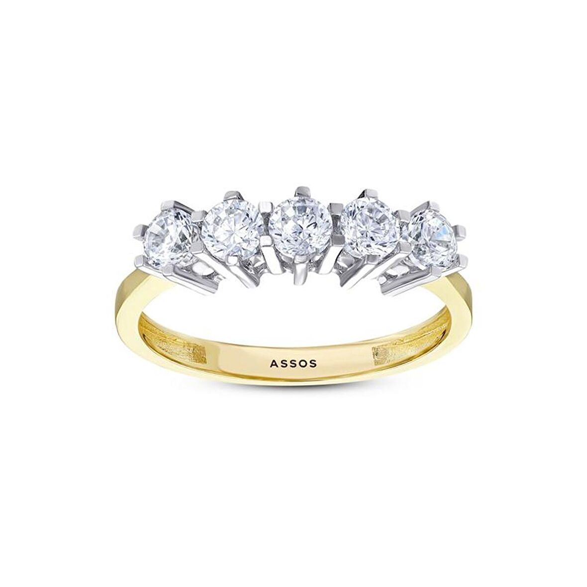 Altın Beştaş Yüzük