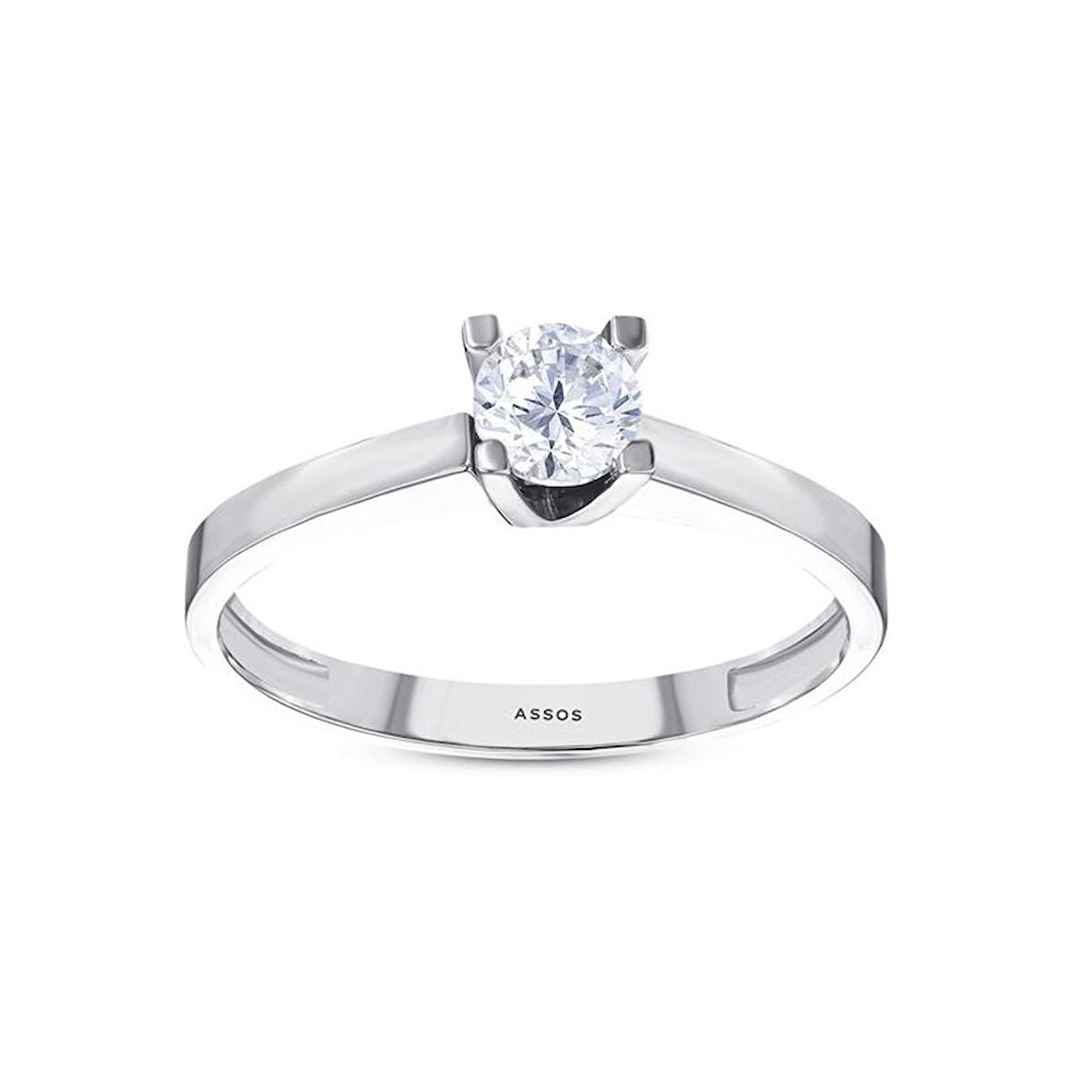 Altın Tektaş Yüzük