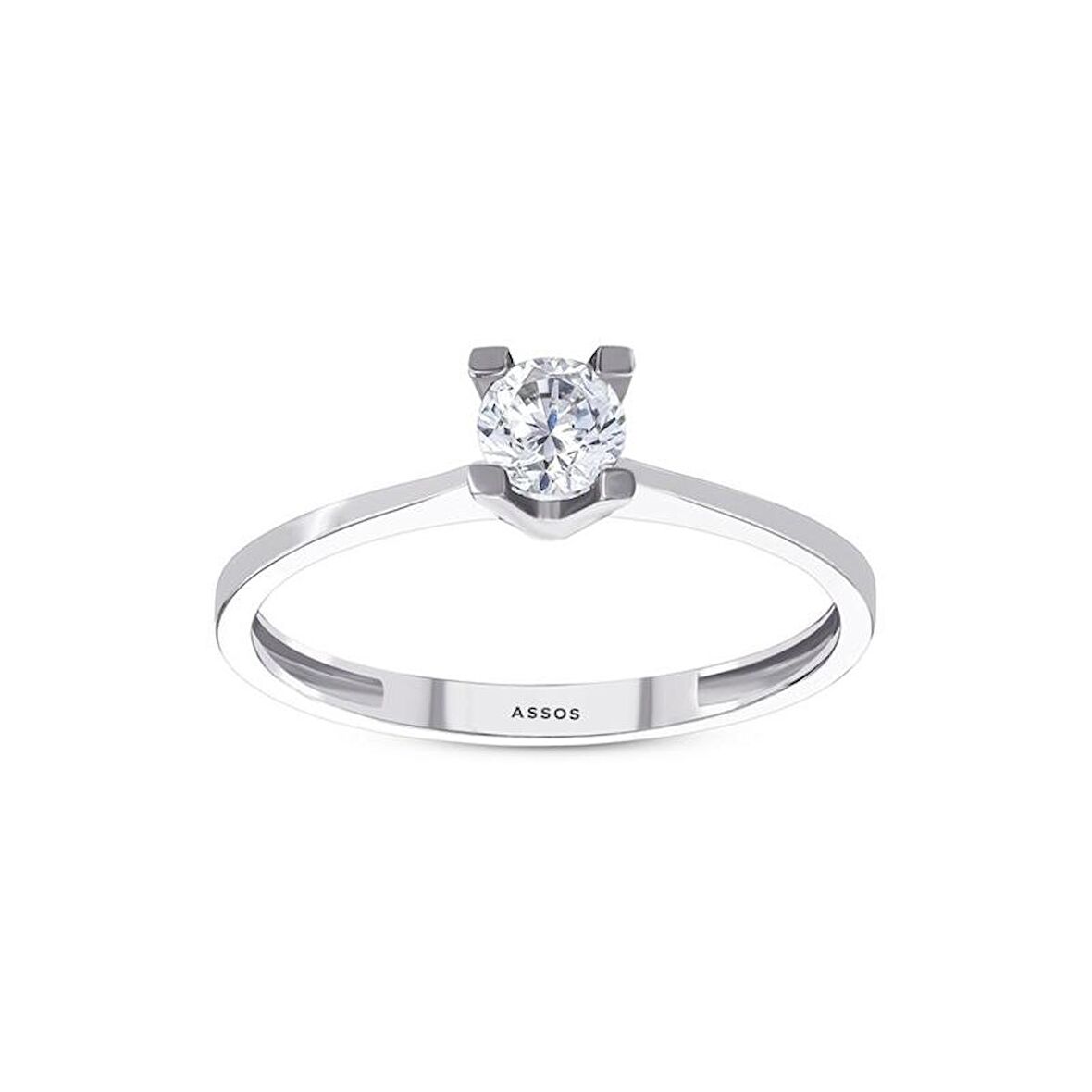 Altın Tektaş Yüzük