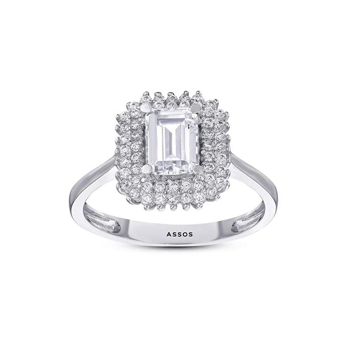 Baget Taşlı Altın Yüzük