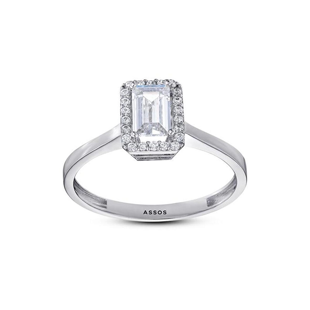 Baget Taşlı Altın Yüzük