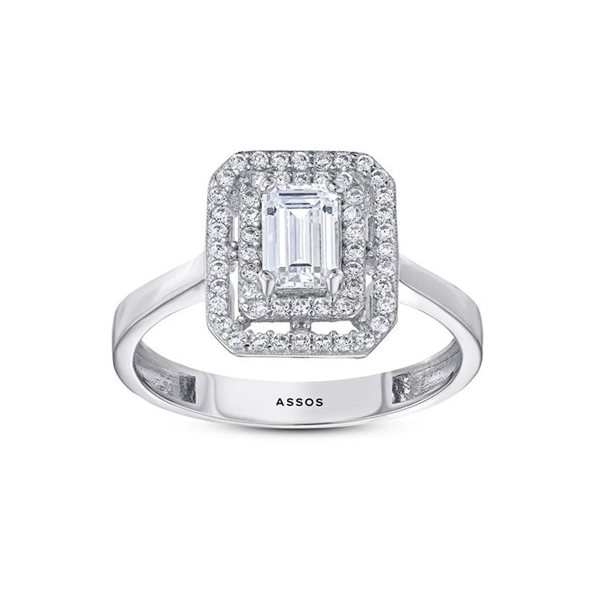 Baget Taşlı Altın Yüzük