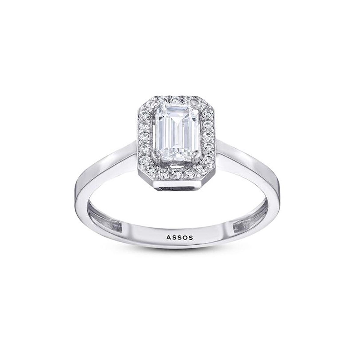 Baget Taşlı Altın Yüzük