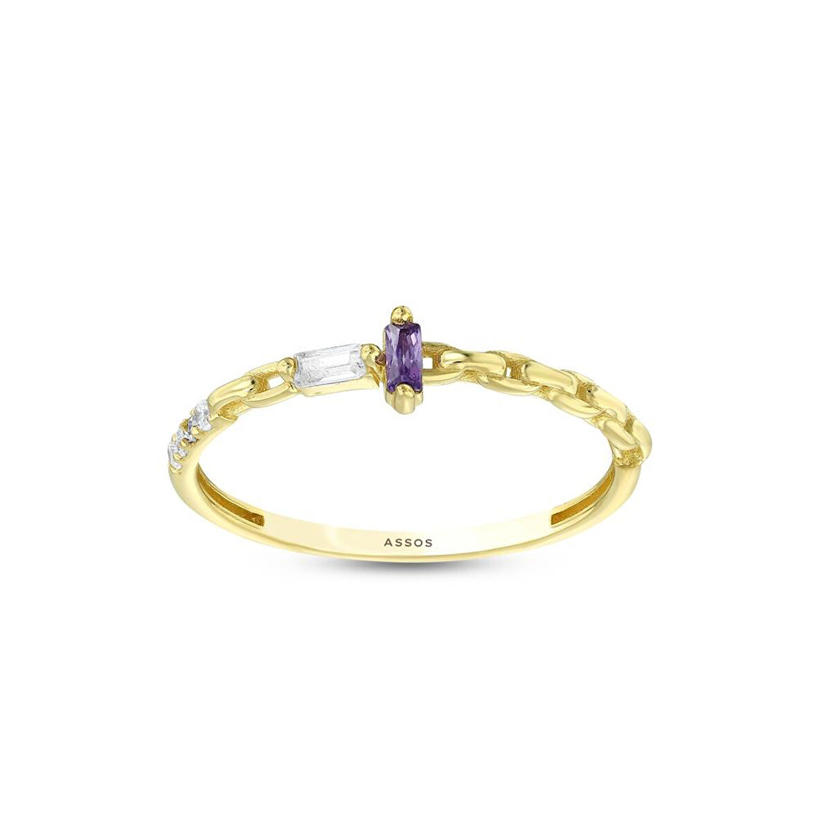 Tasarım Altın Yüzük - 14K - 0.93gr