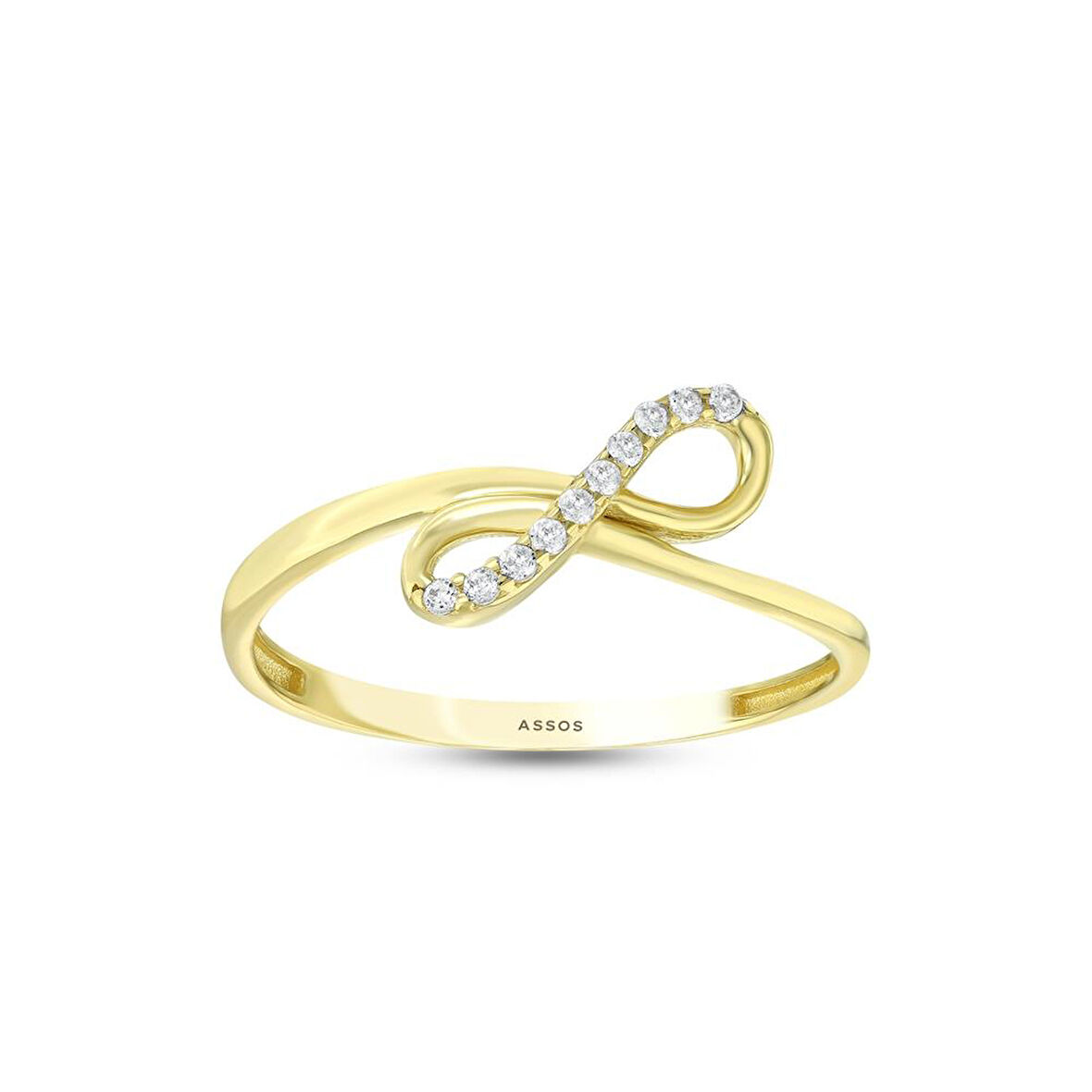 Tasarım Altın Yüzük - 14K - 1.05gr