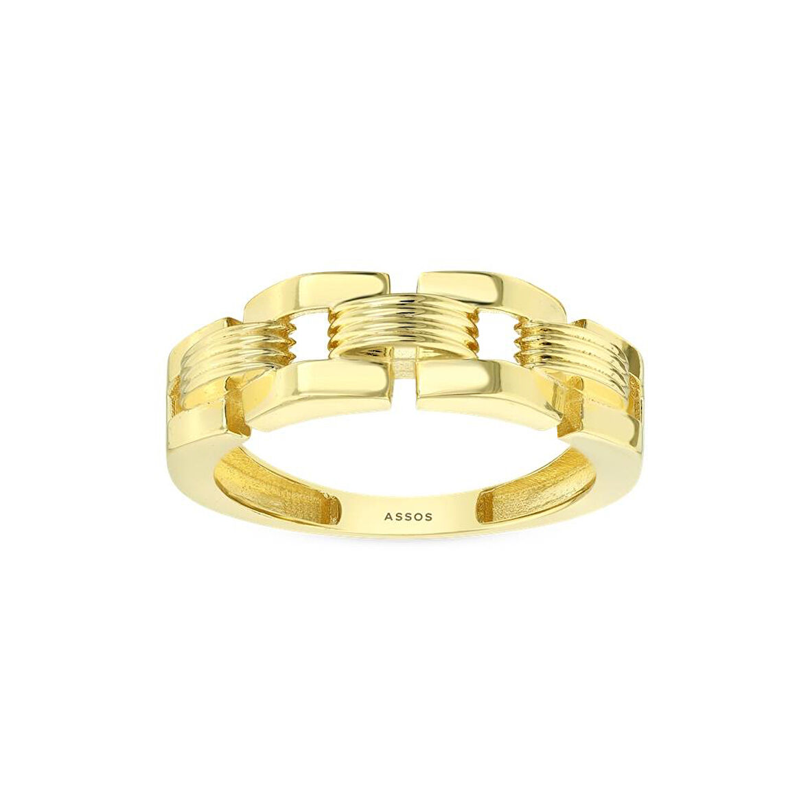 Tasarım Altın Yüzük - 14K - 2.42gr