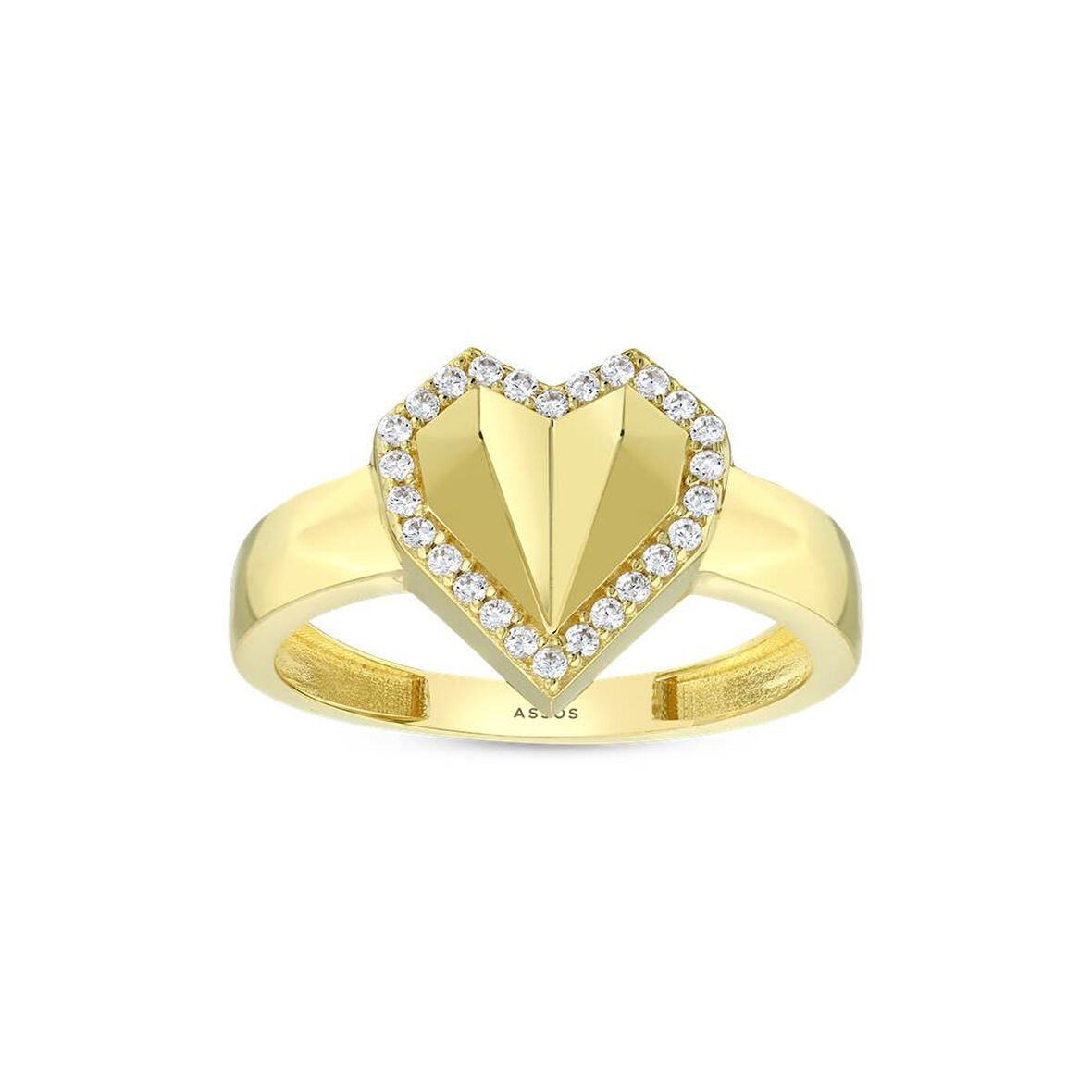 Tasarım Altın Yüzük - 14K - 2.38gr