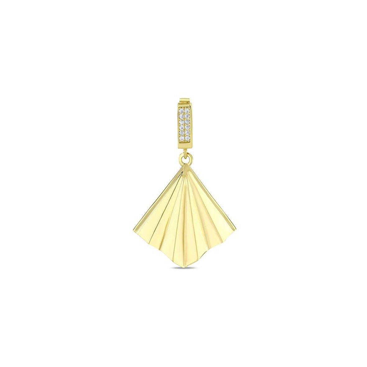 Altın Tasarım Kolye Ucu - 14K - 2.49gr