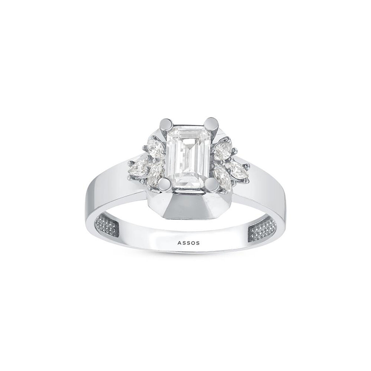 Altın Baget Yüzük - 14K - 2.76gr