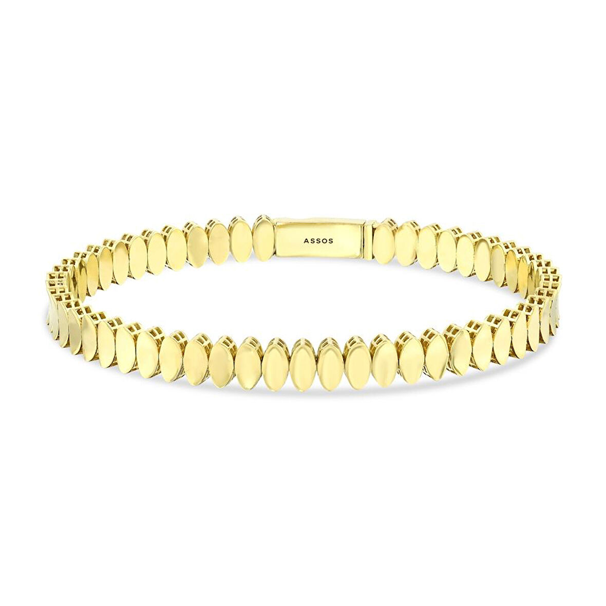 Altın Tasarım Kelepçe - 14K - 9.51gr
