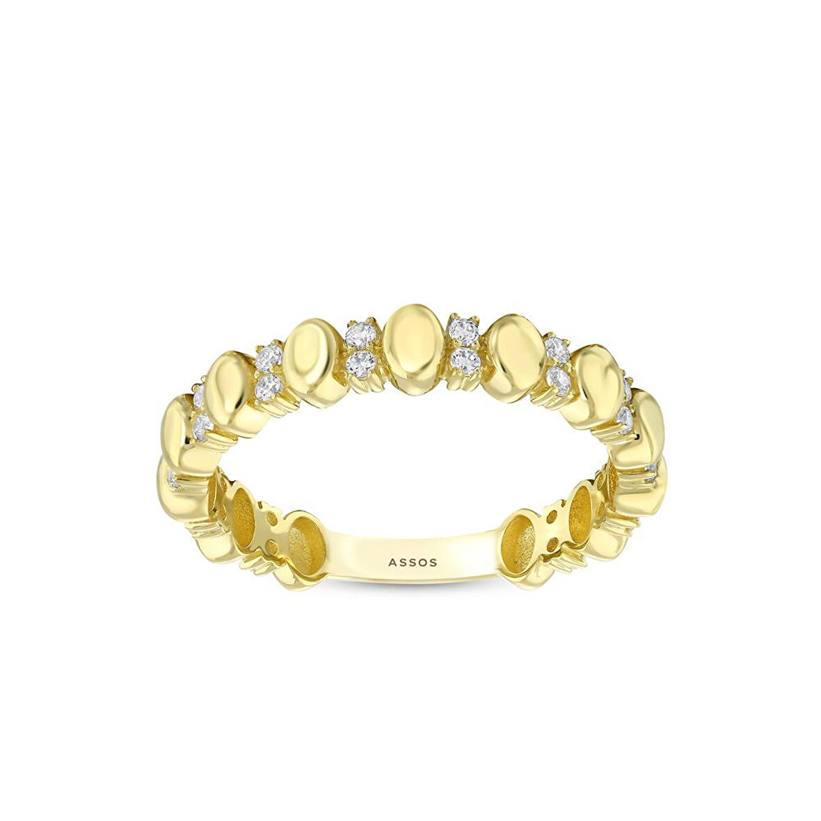 Tasarım Altın Yüzük - 14K - 2.23gr