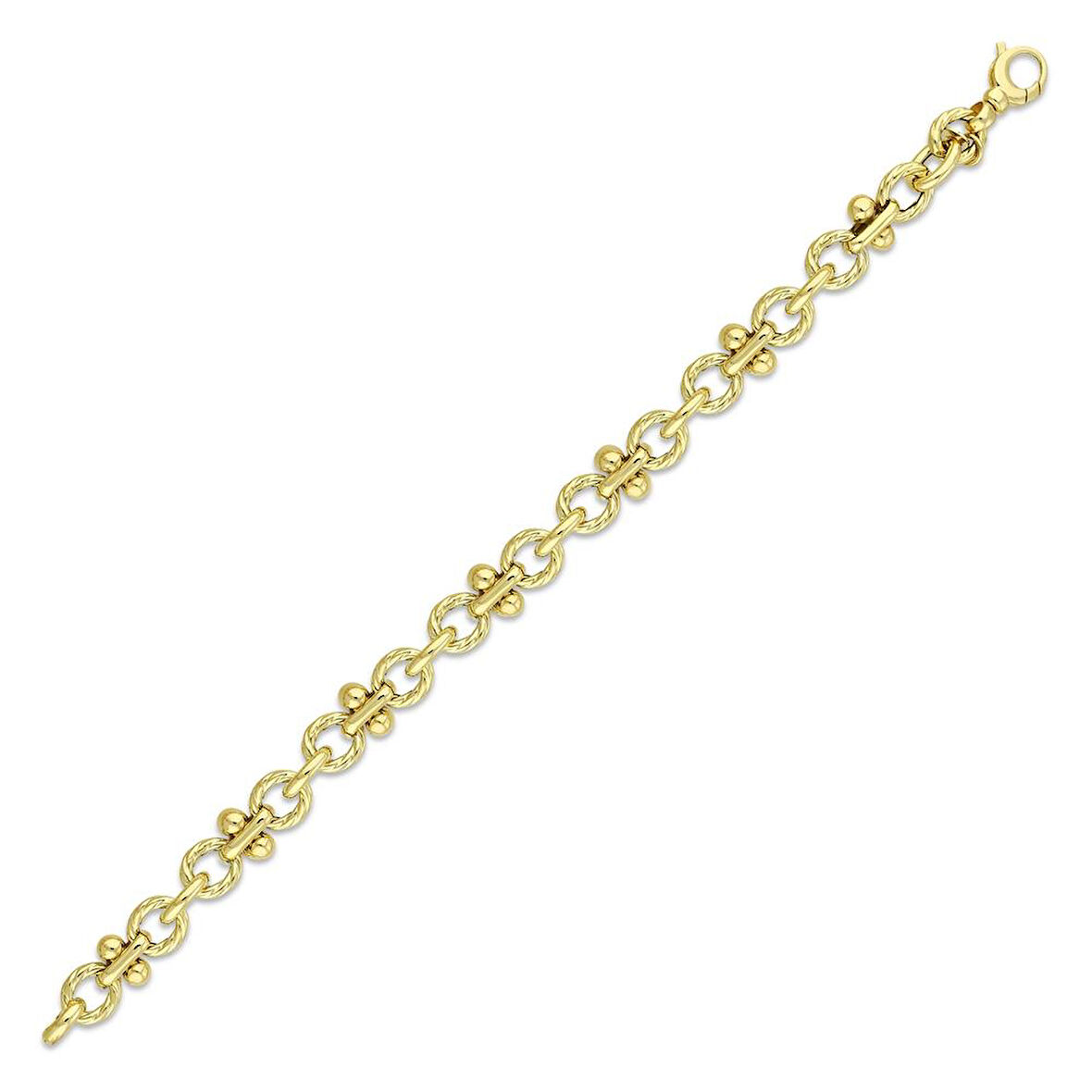 Tasarım Altın Bileklik - 14K - 8.58gr