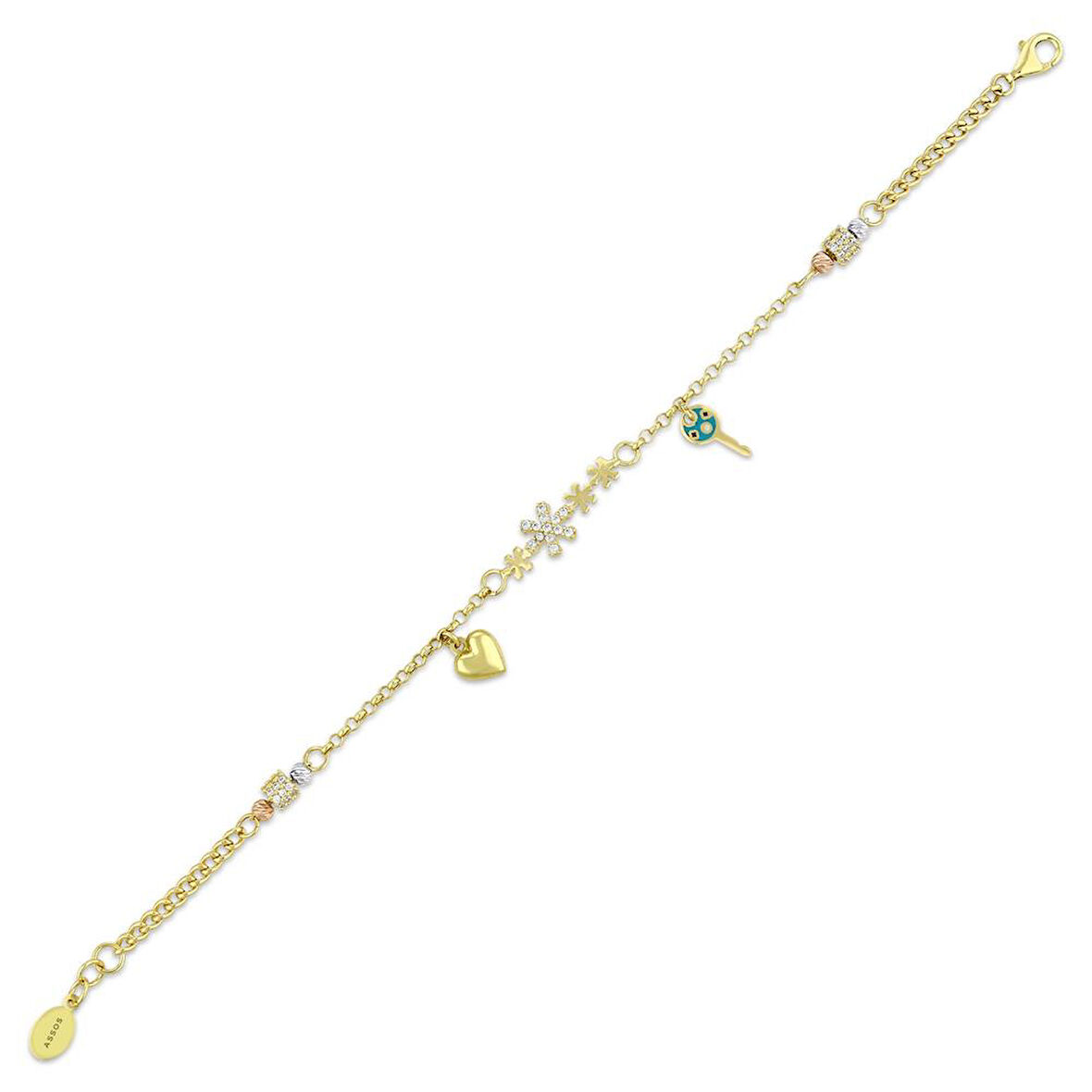 Tasarım Altın Bileklik - 14K - 4.25gr