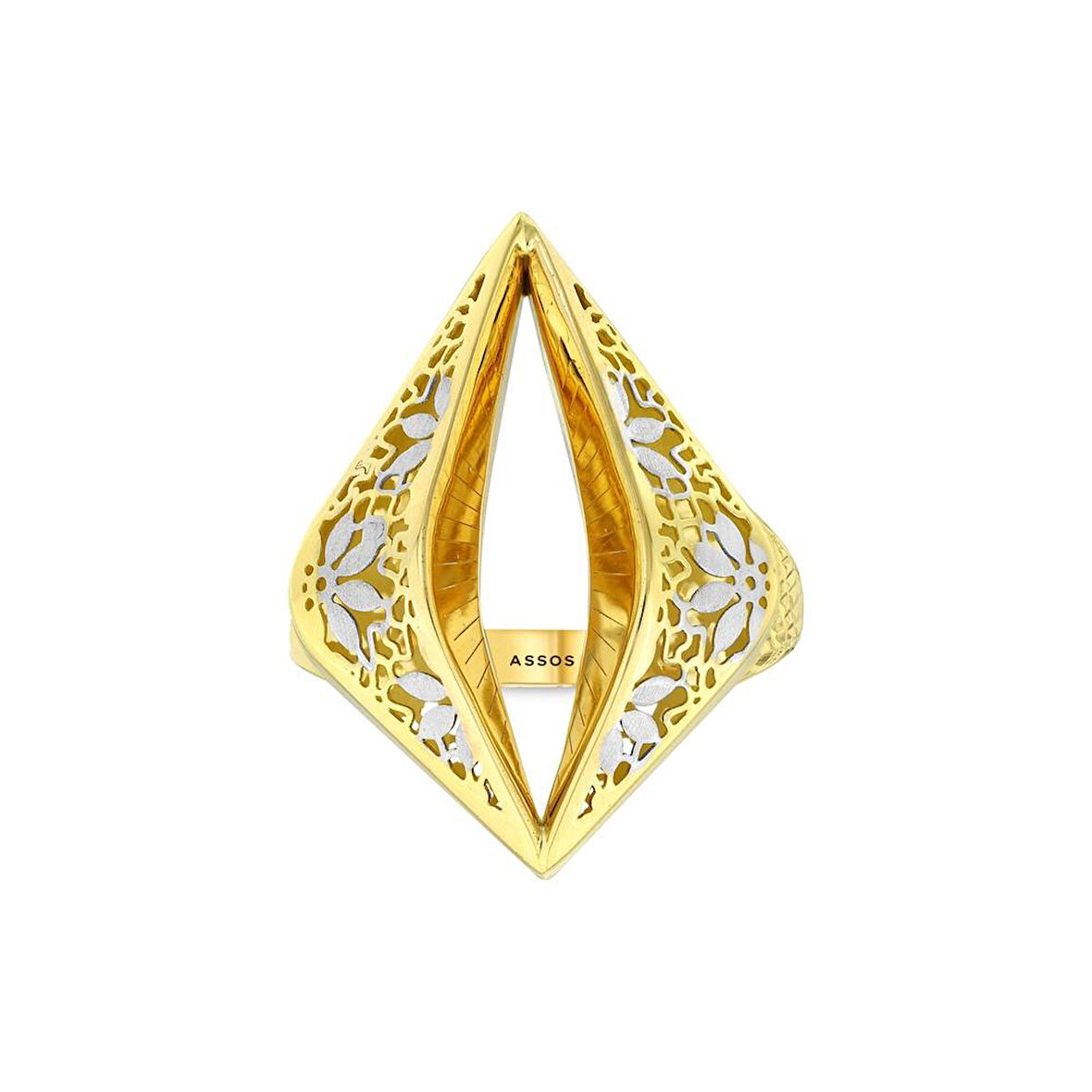 Tasarım Altın Yüzük - 14K - 3.95gr