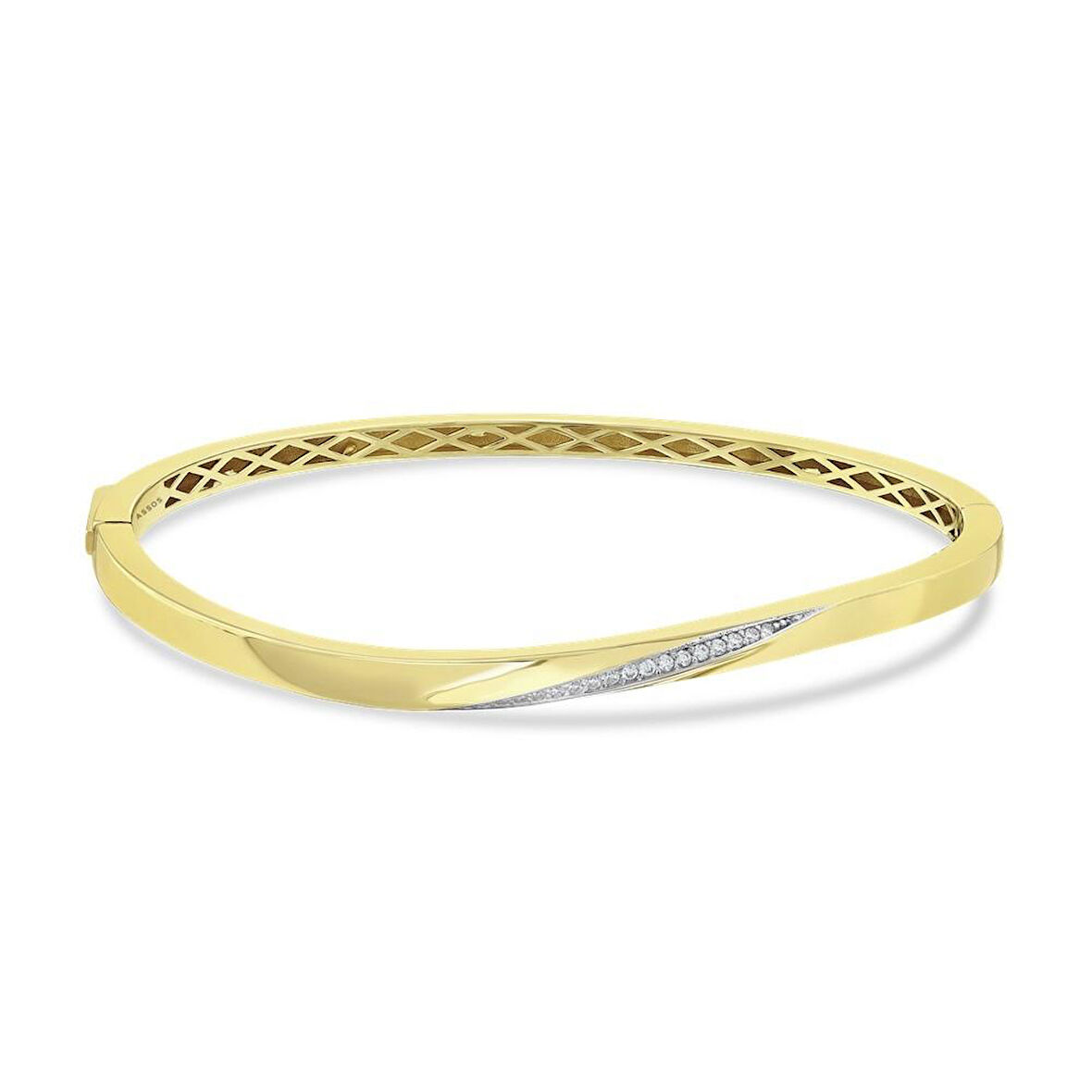 Altın Tasarım Kelepçe - 14K - 7.05gr